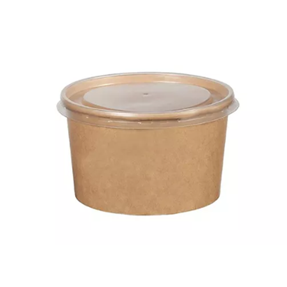 16 OZ KRAFT ÇORBA (KASE+KAPAK) 25 ADET