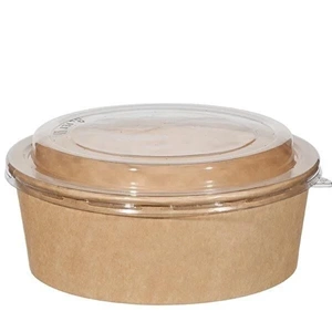 KRAFT SALATA KASESİ 1300 GR (KASE+KAPAK) 100 ADET