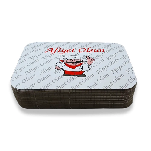 3500 GR ALUMİNYUM KASE TEPSİ KAPAK 131 L 50 ADET