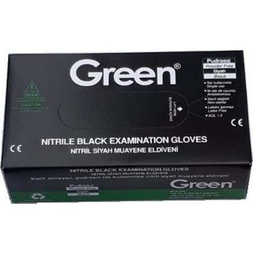 GREEN SİYAH ELDİVEN CERRAHİ LARGE