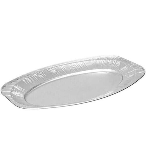 ALUMİNYUM OVAL TEPSİ BÜYÜK V.2 100 ADET