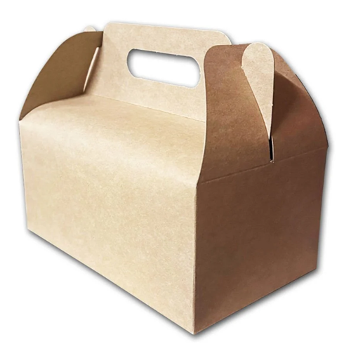 220X130X110 BURGER KUTUSU ÜSTTEN TUTMALI 100 ADET