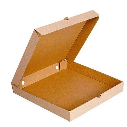 300X300X45 PİZZA KUTU BASKISIZ MİKRO 100 ADET