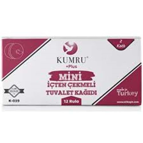 KUMRU MİNİ CİMRİ TUVALET KAĞIDI 12 ADET