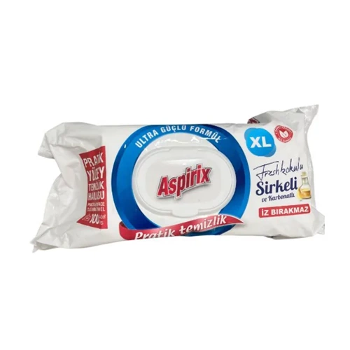 ASPİRİX YÜZEY TEMİZLEYİCİ HAVLU 100 ADET