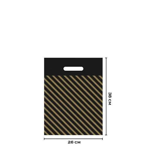 SİYAH NO:2 TAKVİYELİ POŞET 26X38 50 ADET