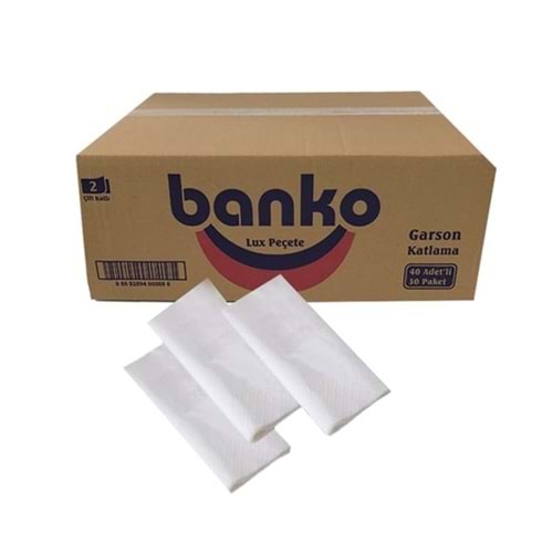 BANKO GARSON KATLAMA PEÇETE 33X24 1200 YAPRAK