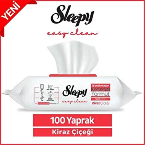 SLEEPY YÜZEY TEMİZLİK KİRAZ ÇİÇEĞİ 100 ADET