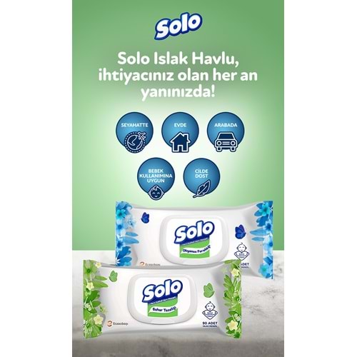 SOLO ISLAK HAVLU 90 ADET