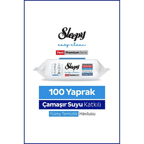 SLEEPY YÜZEY TEMİZLİK ÇAMAŞIR SULU 100 ADET