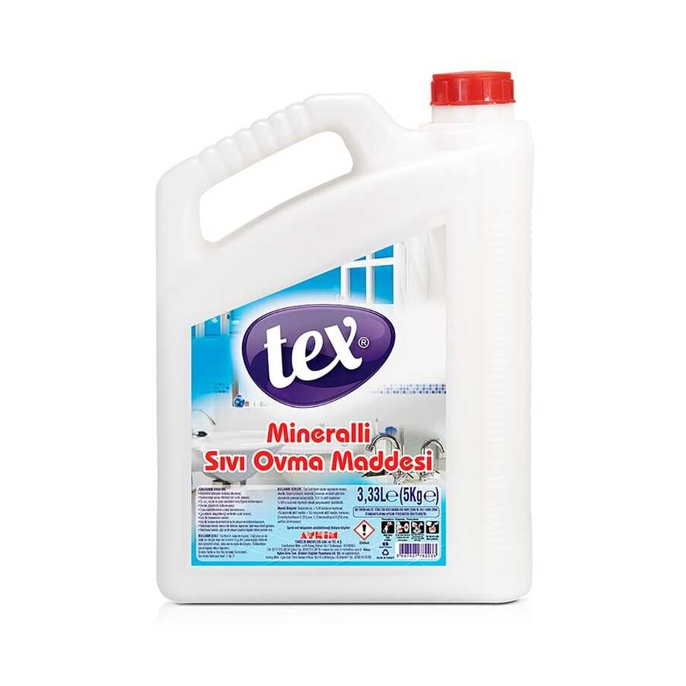 TEX MİNERALLİ SIVI (CİF) KREM 5 KG