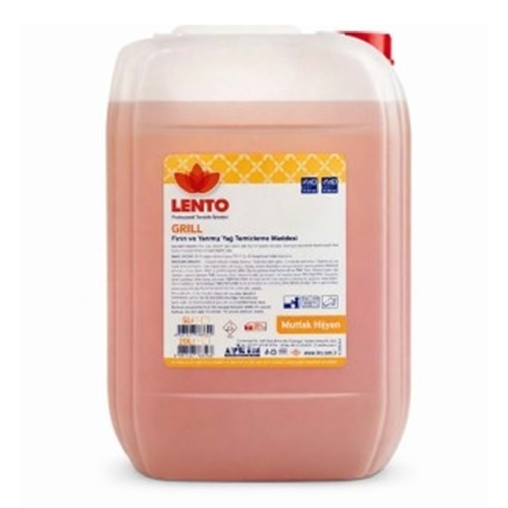 LENTO GRİLL KİREÇ VE YAĞ SÖKÜCÜ 20 LT