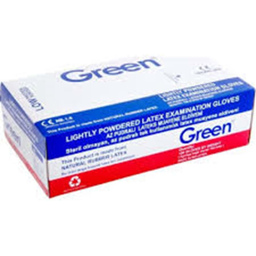 GREEN CERRAHİ BEYAZ ELDİVEN SMALL