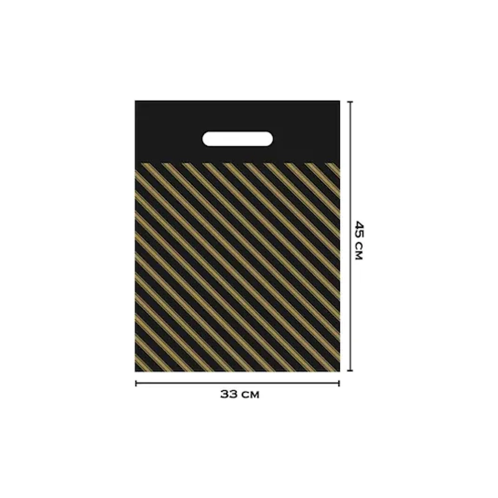 SİYAH NO:3 TAKVİYELİ POŞET 33X45 50 ADET