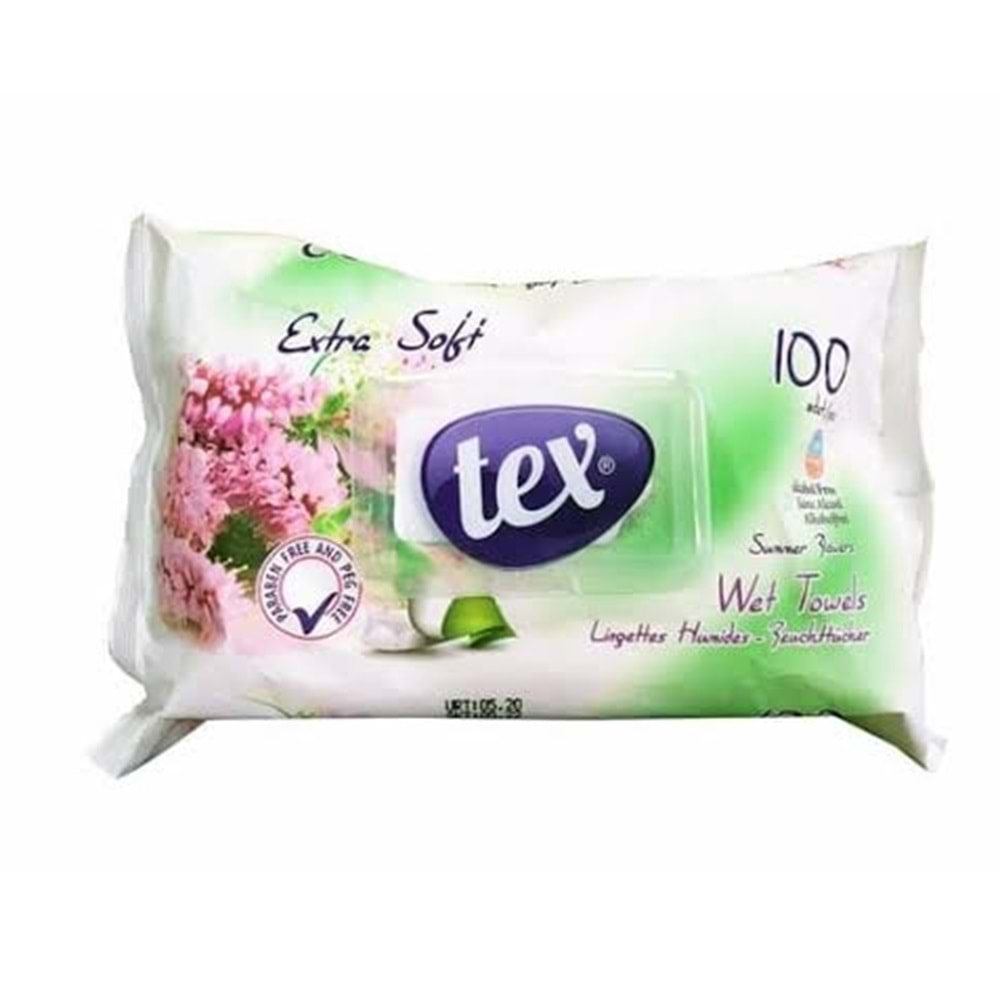 TEX ISLAK MENDİL 120 ADET