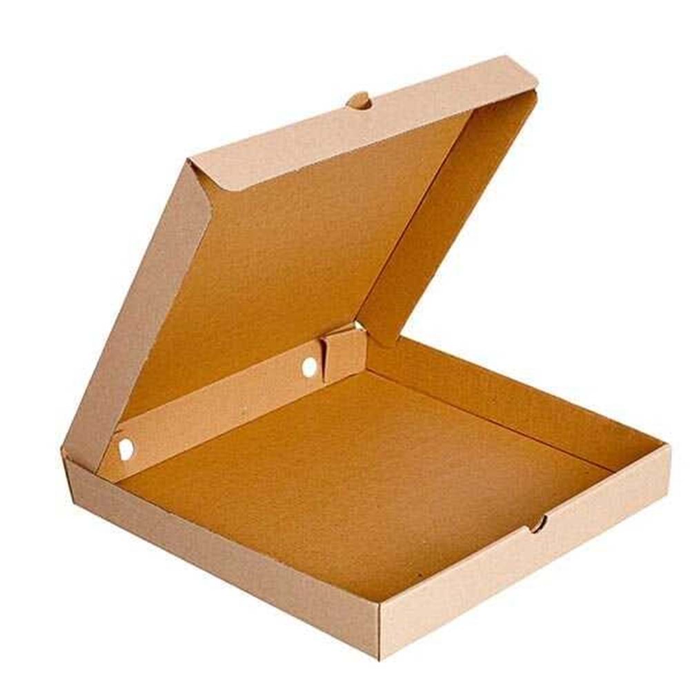 300X300X45 PİZZA KUTU BASKISIZ MİKRO 100 ADET