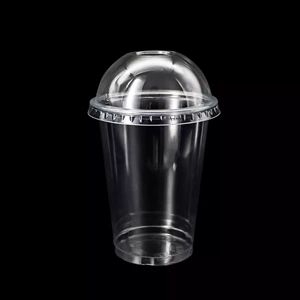 12 OZ 350 CC ŞEFFAF BOMBE DELİKLİ KAPAK 50 ADET