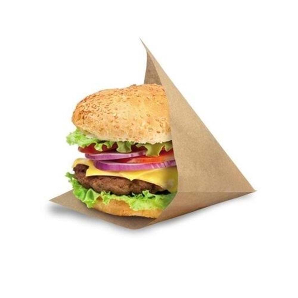 ŞAMUA HAMBURGER KESE KAĞIT 12X16