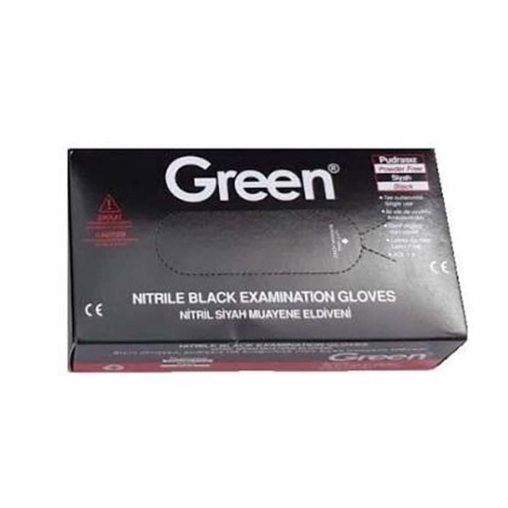 GREEN SİYAH ELDİVEN CERRAHİ SMALL