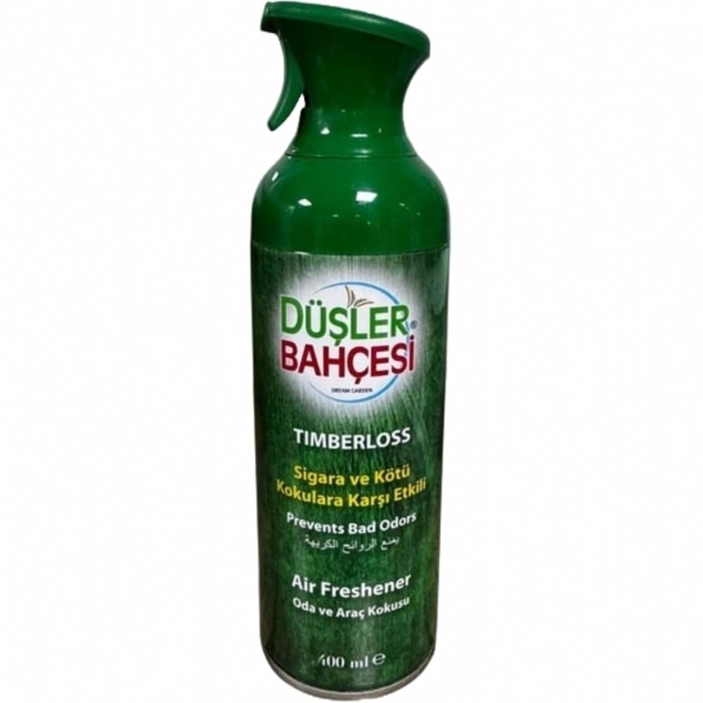 DÜŞLER BAHÇESİ ANTİ SİGARA 400 ML YEŞİL
