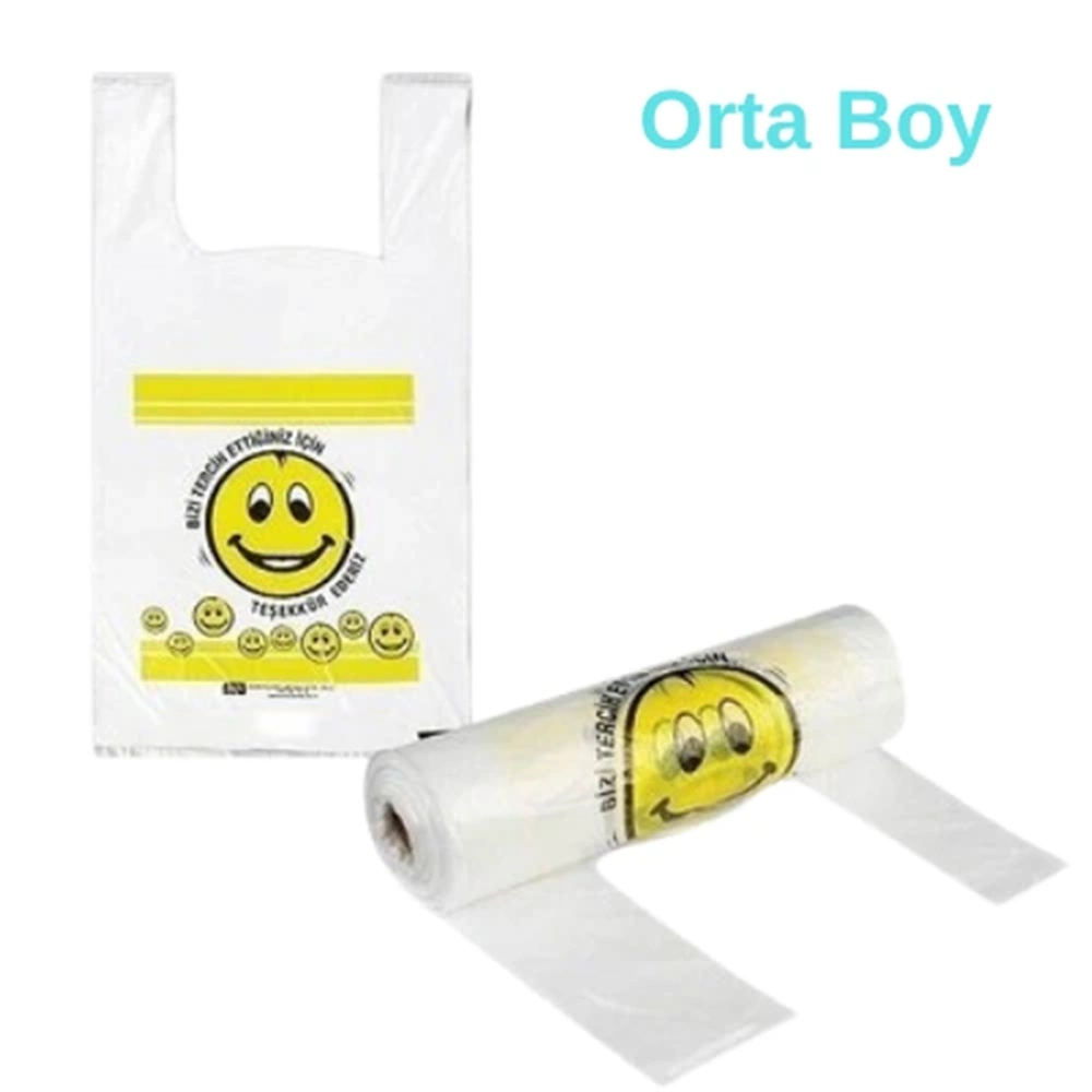 GÜLENYÜZ GIDA POŞET RULO ORTA BOY